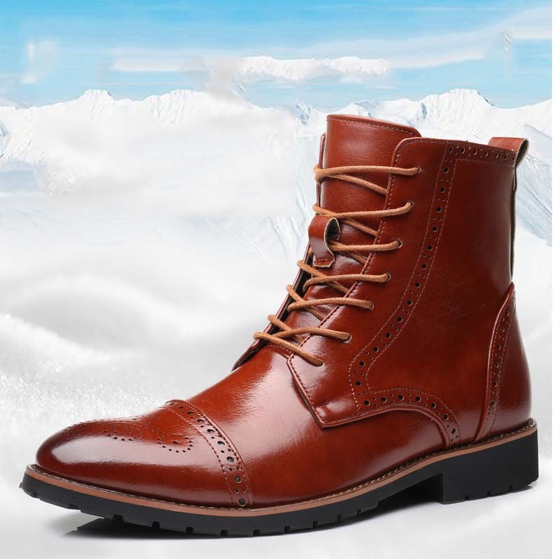 martin boots leather